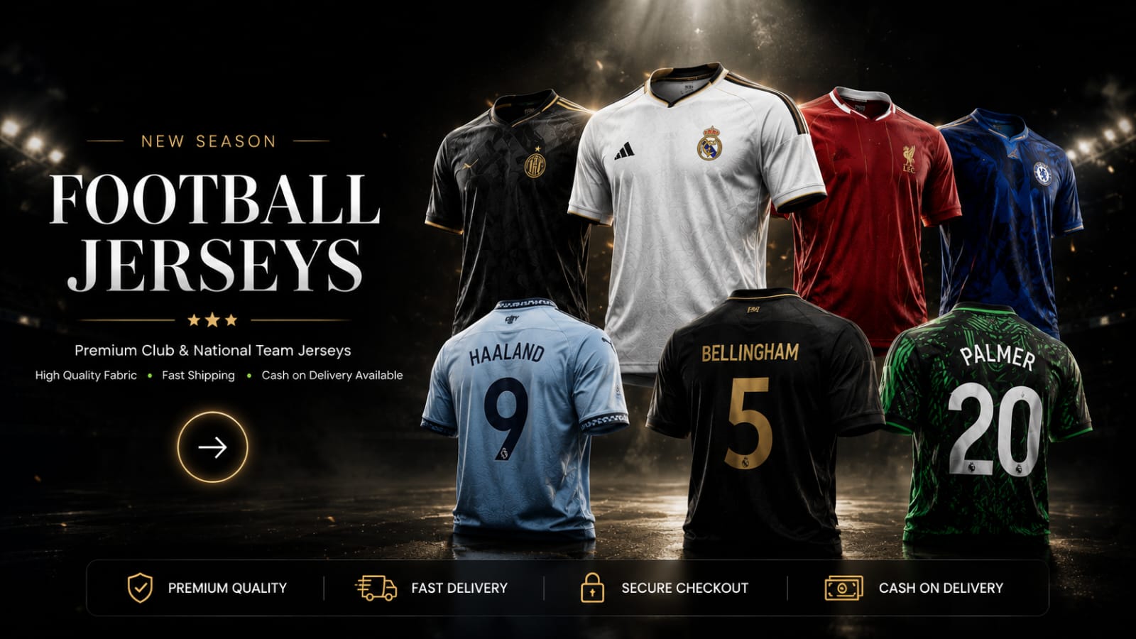PREMIUM FOOTBALL JERSEYS