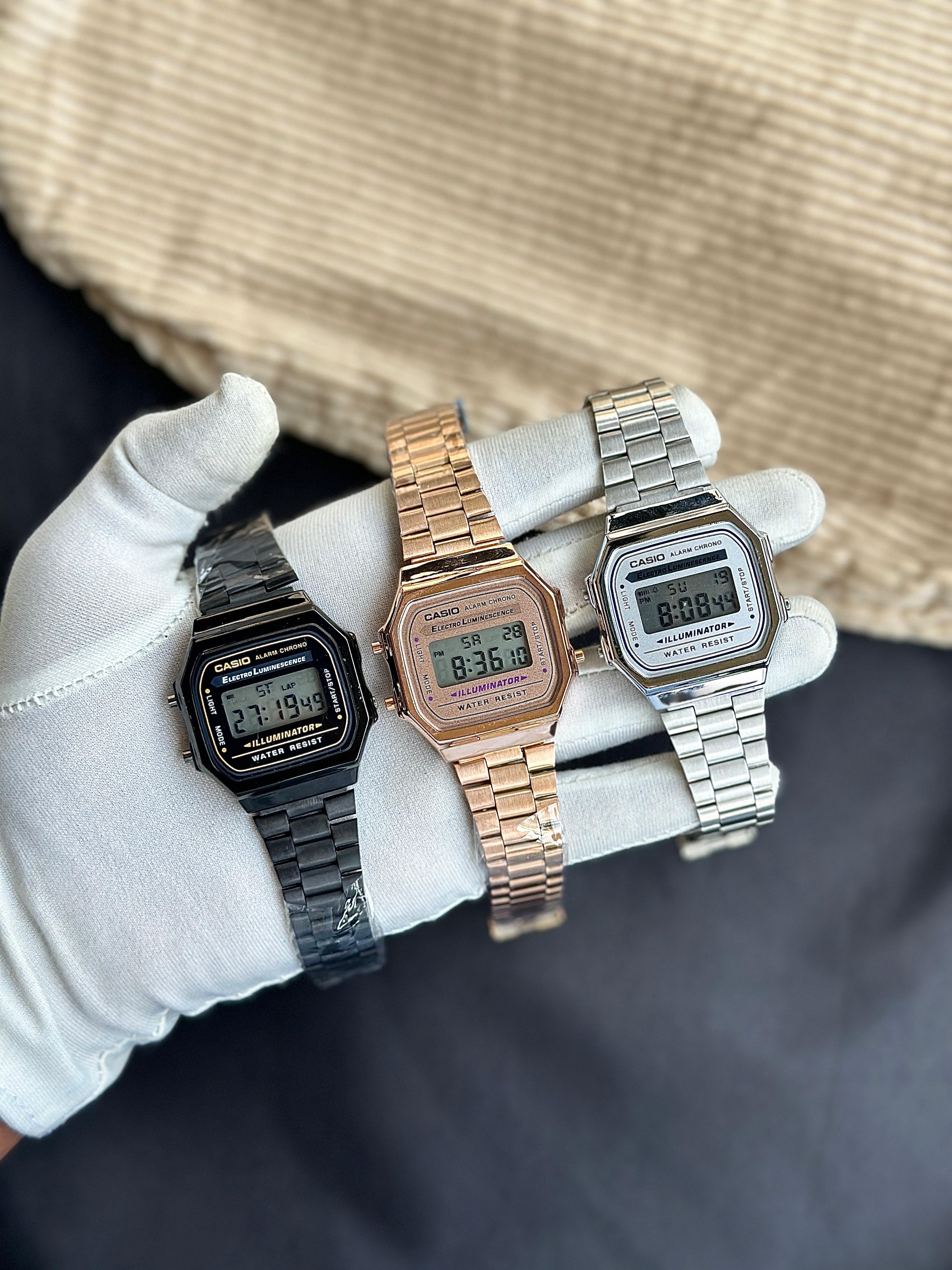 Luxe Vintage Digital Watch 💎