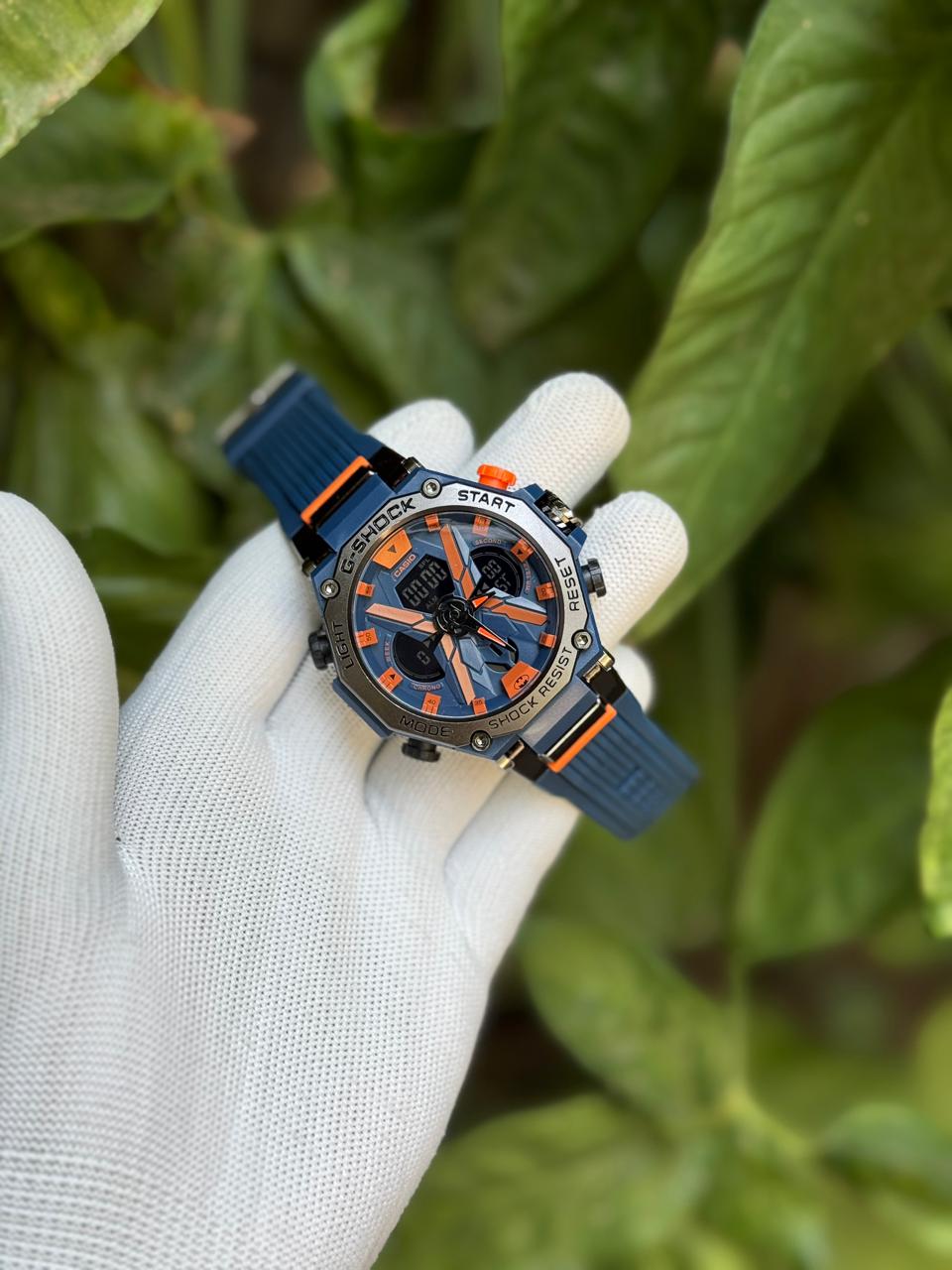 Men’s Analog-Digital Dual Display Watch with Quartz Movement