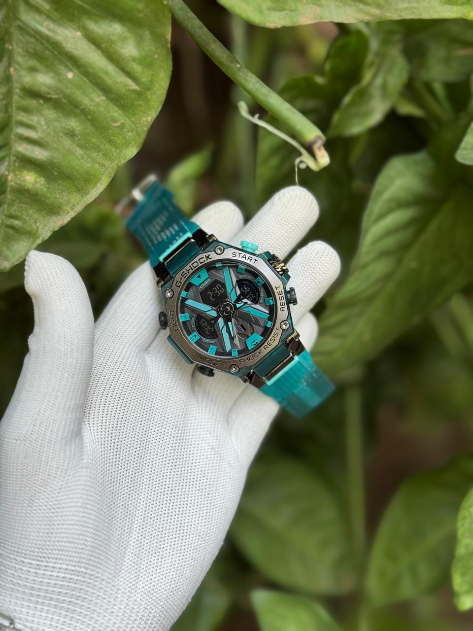 Men’s Analog-Digital Dual Display Watch with Quartz Movement