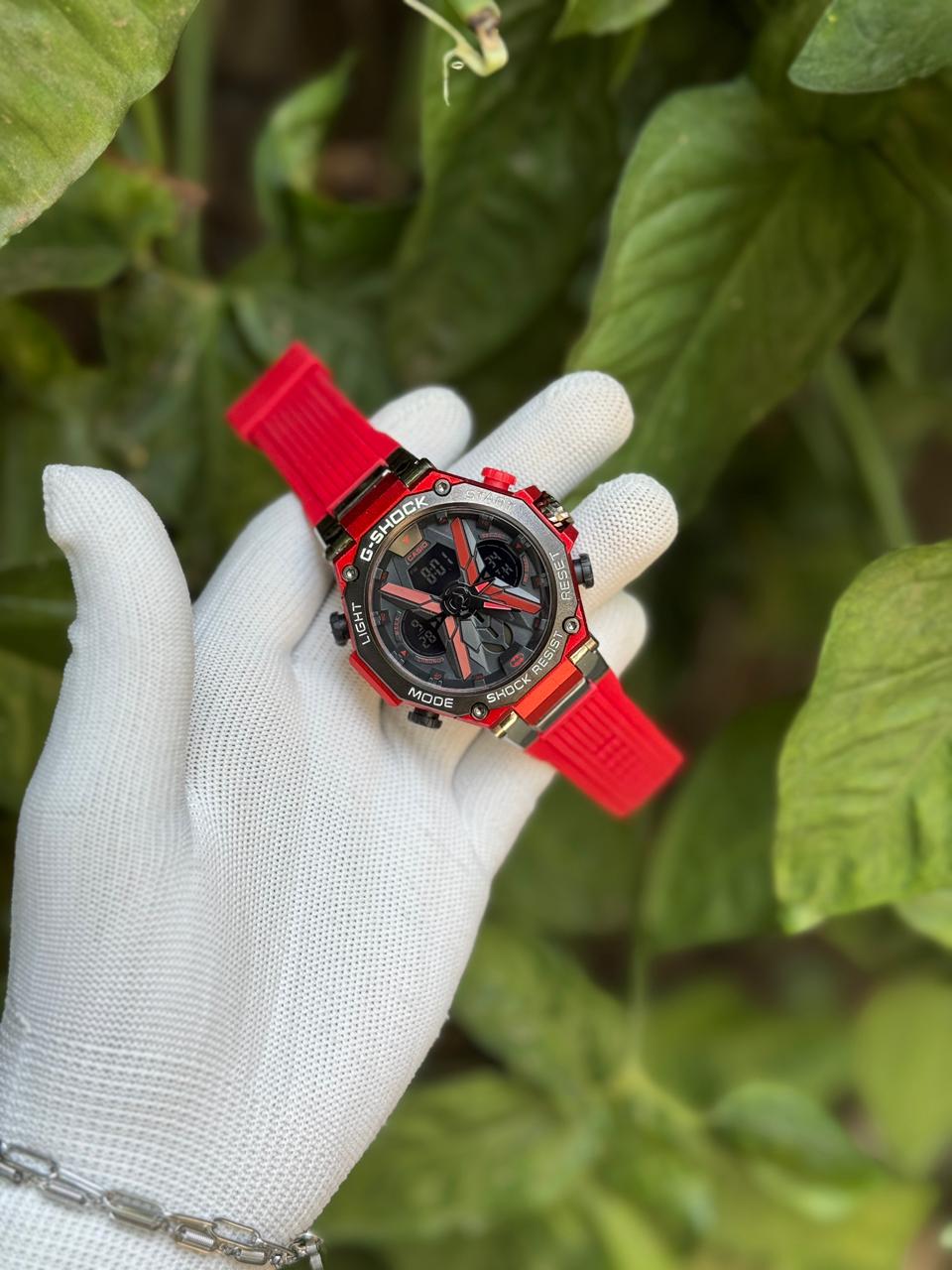 Men’s Analog-Digital Dual Display Watch with Quartz Movement