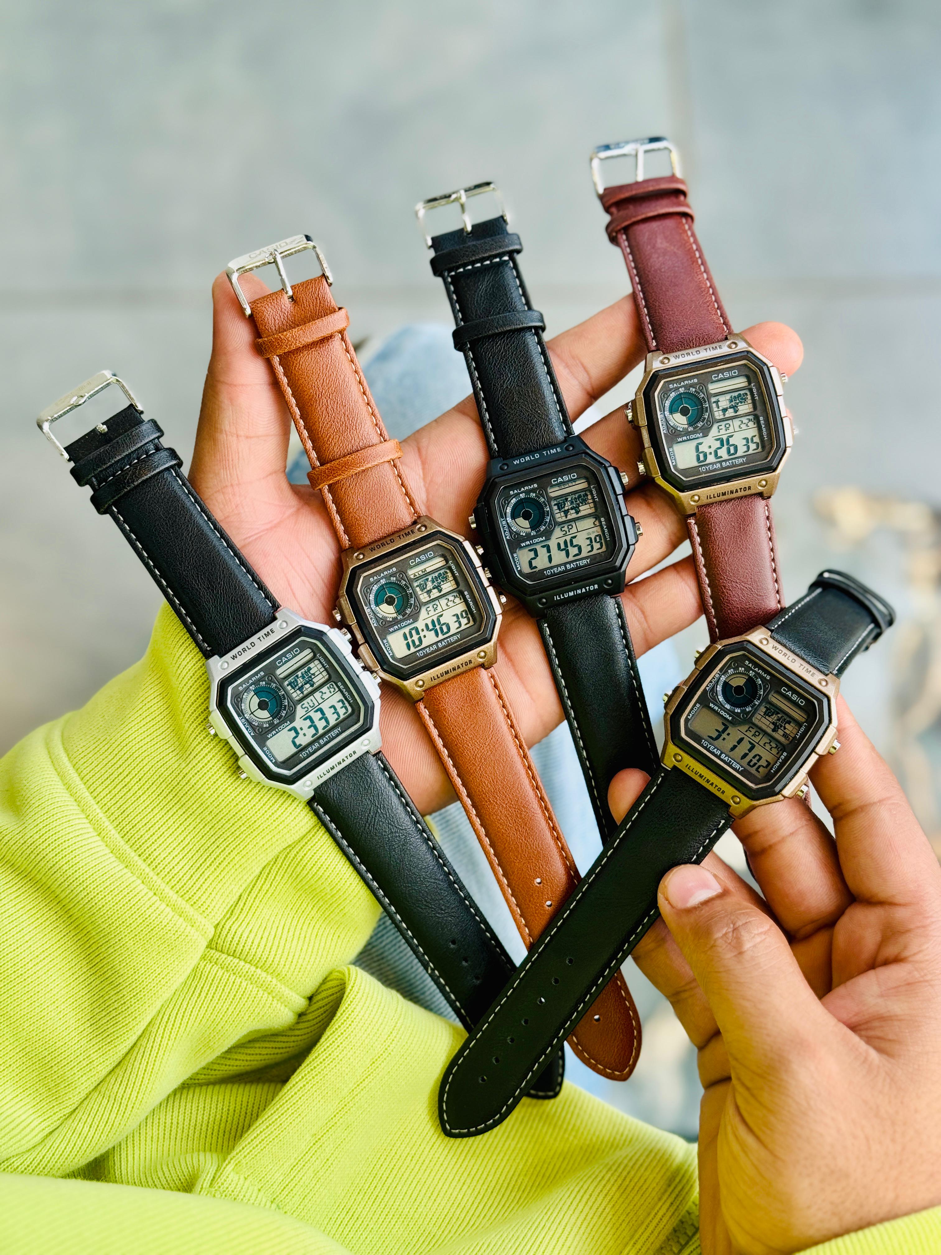 CASIO CI STRAP LEATHER 🔥