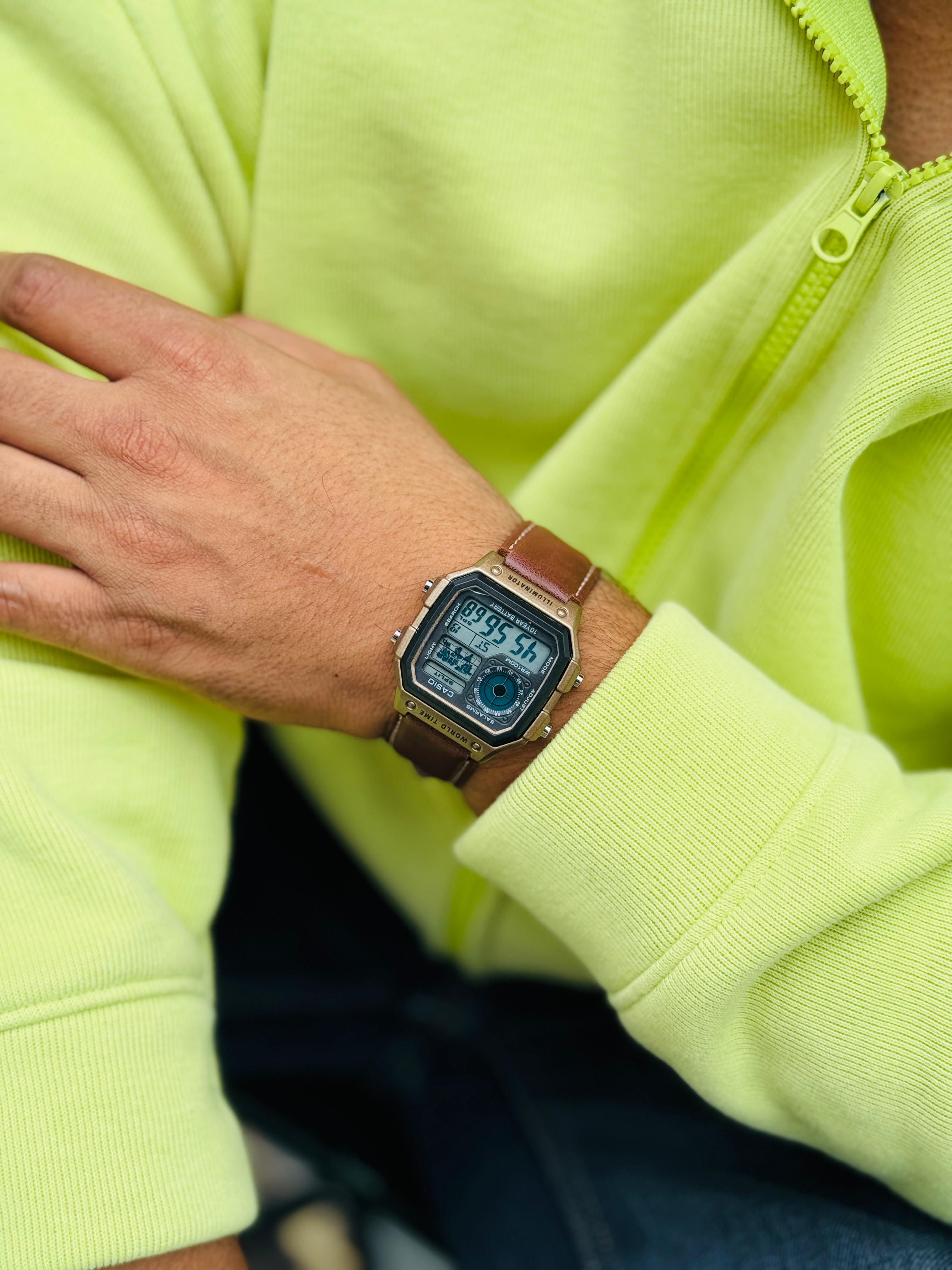 CASIO CI STRAP LEATHER 🔥
