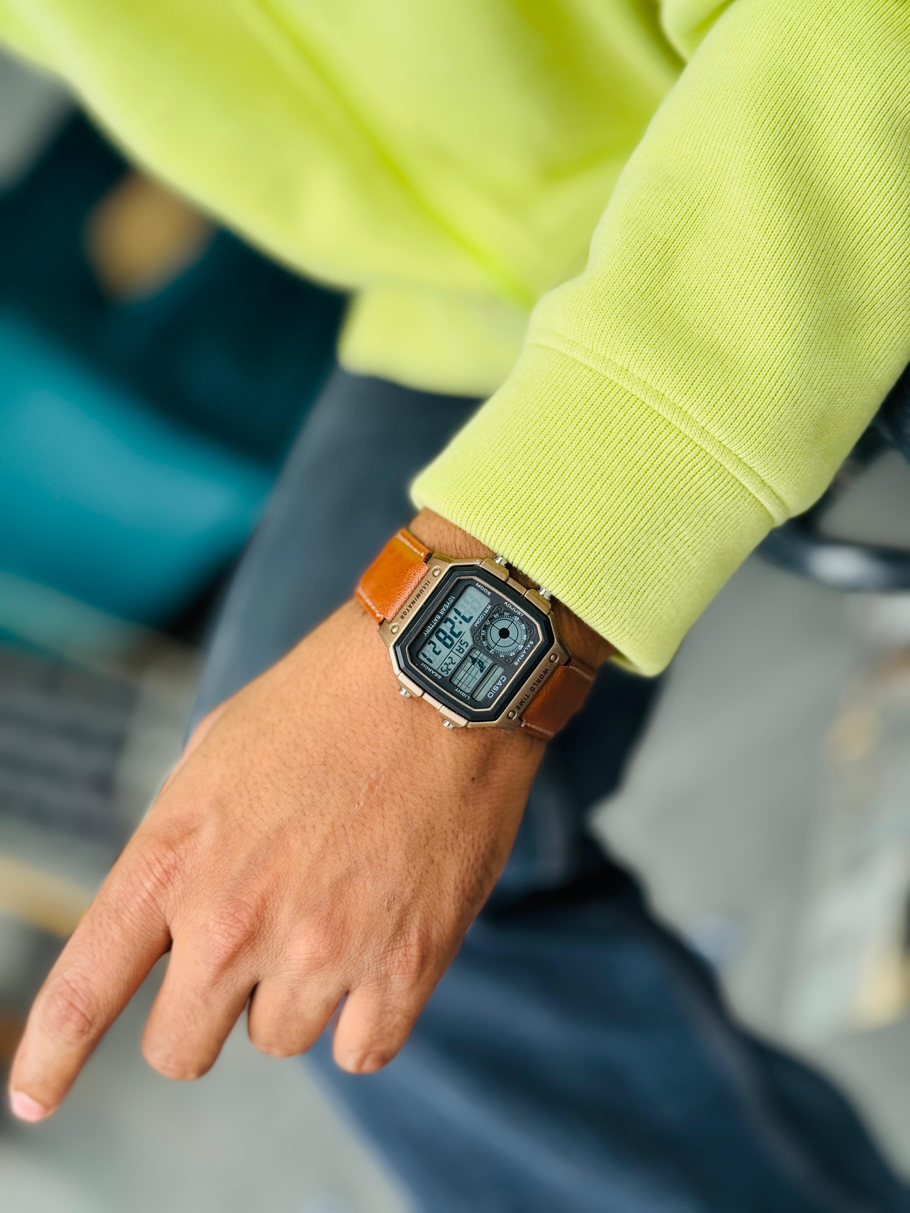 CASIO CI STRAP LEATHER 🔥
