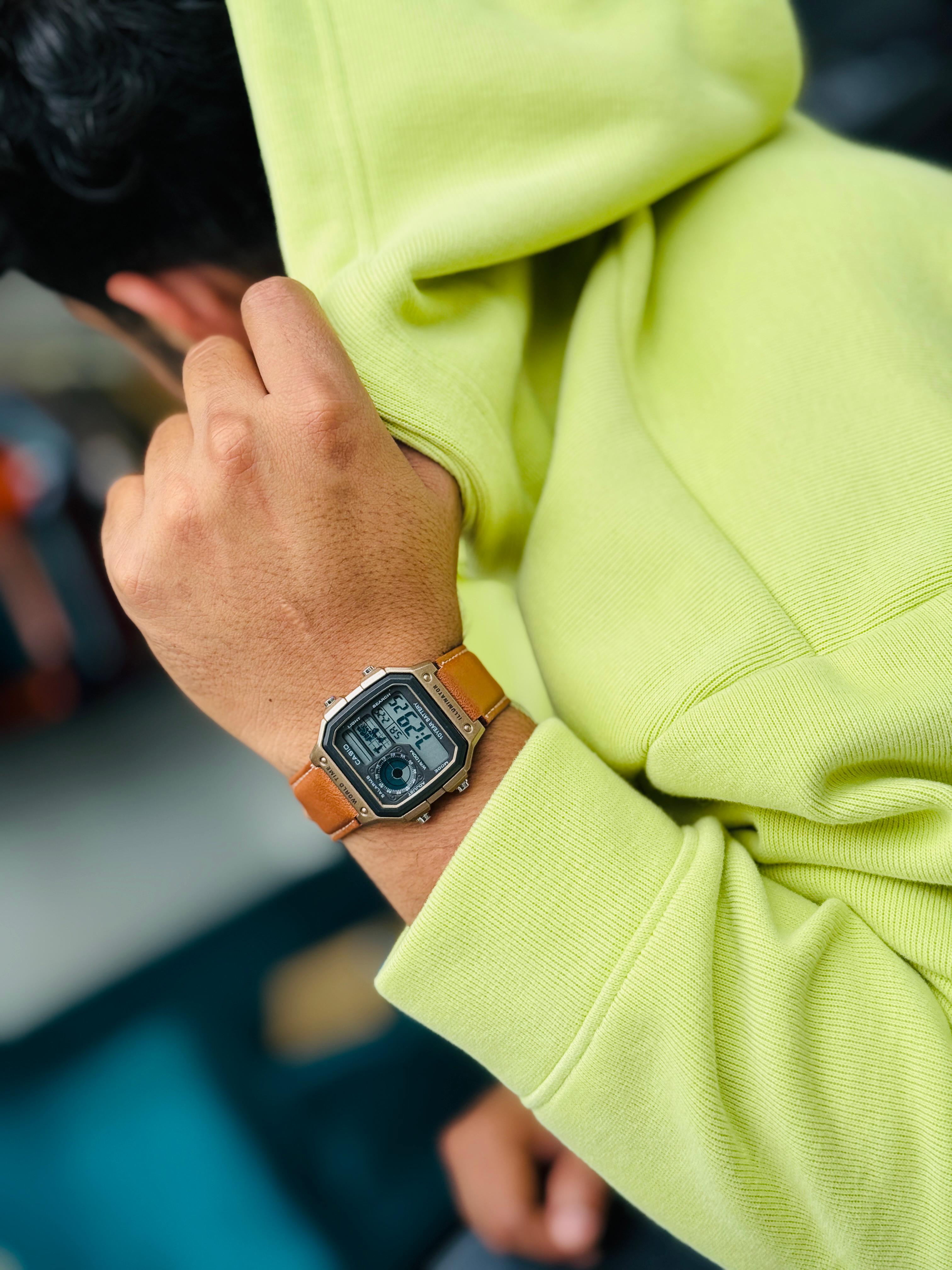 CASIO CI STRAP LEATHER 🔥