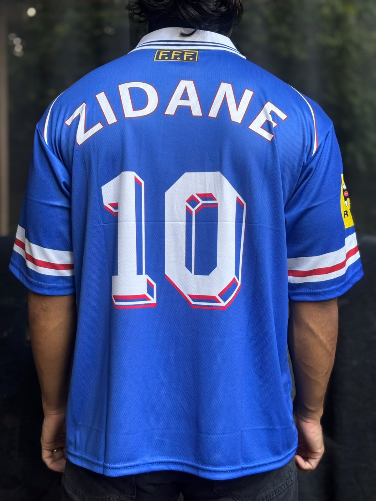 Zidane Adidas France 1998 Home Jersey
