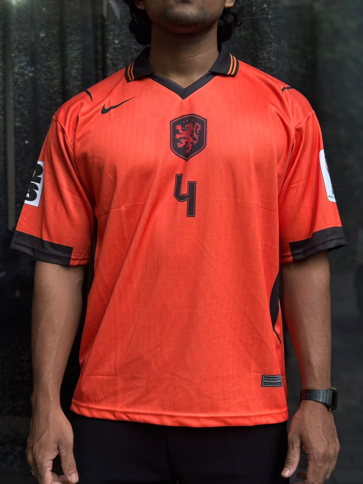 Virgil Netherlands home jersey 2026