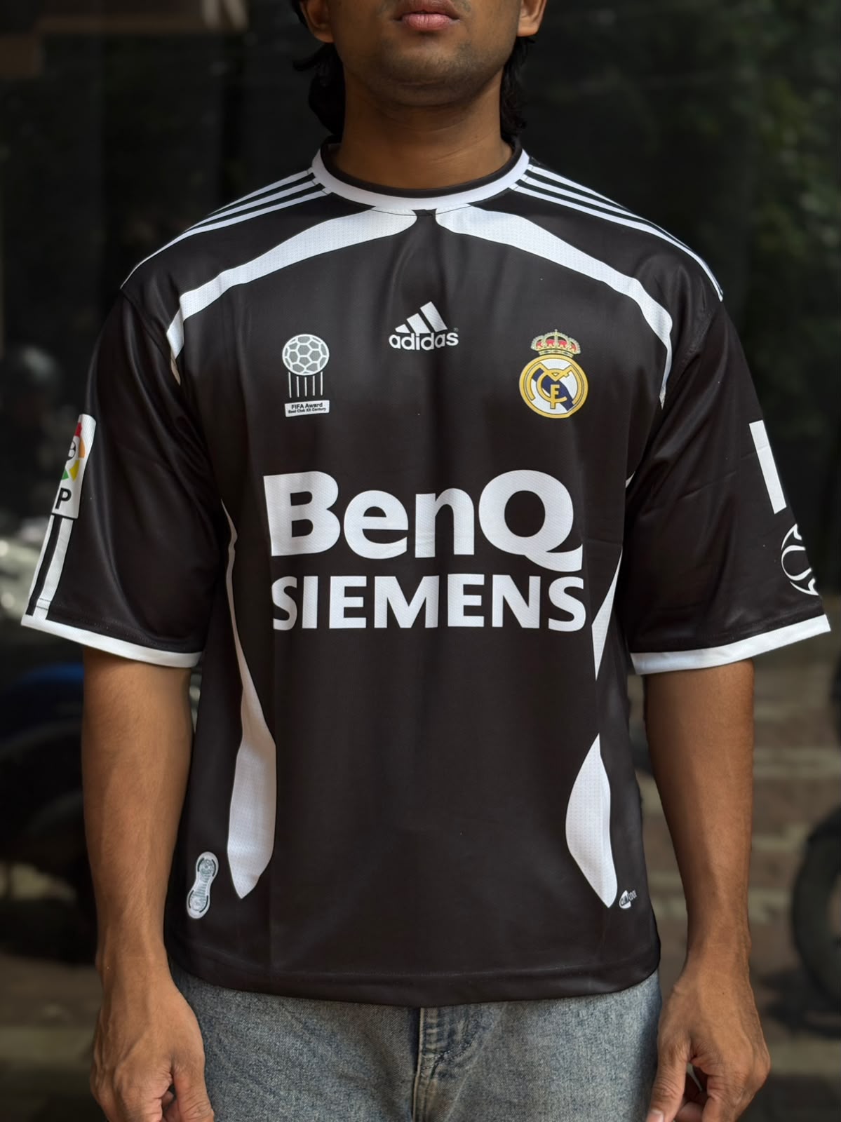 Beckham #23 Real Madrid Retro football jersey