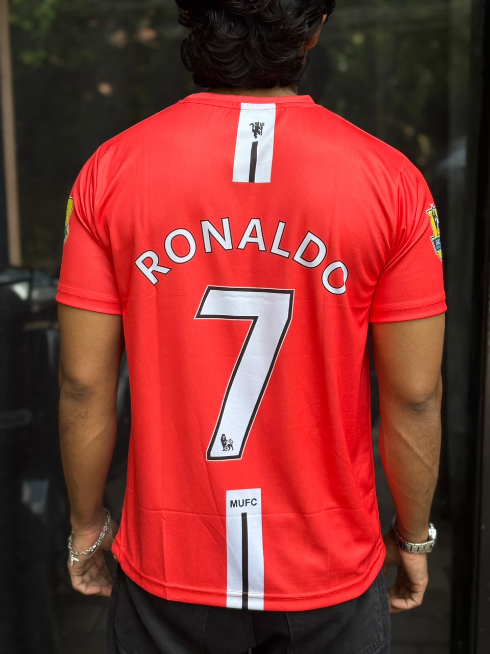 Cristiano Ronaldo #7 Manchester Retro Football jersey