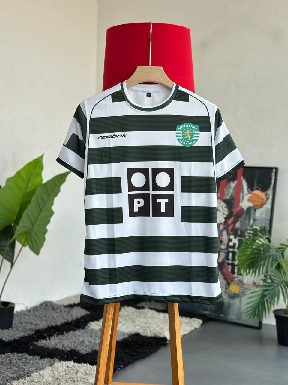 2002-03 Sporting Lisbon Home Kit Cristiano Ronaldo #287