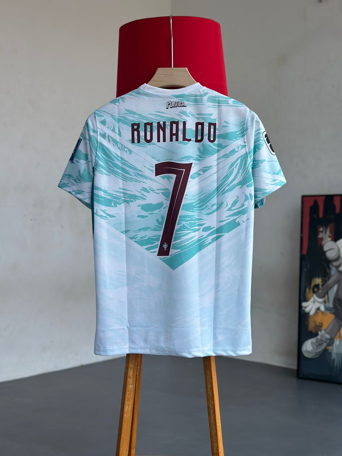 Cristiano Ronaldo #7 Portugal Away 2026 World Cup Football jersey
