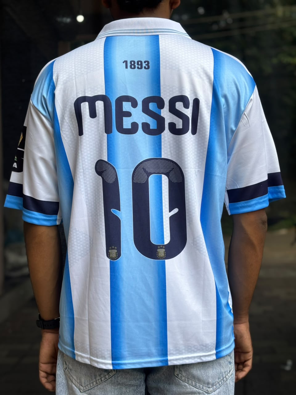 Argentina National Team Home Jersey "MESSI 10"