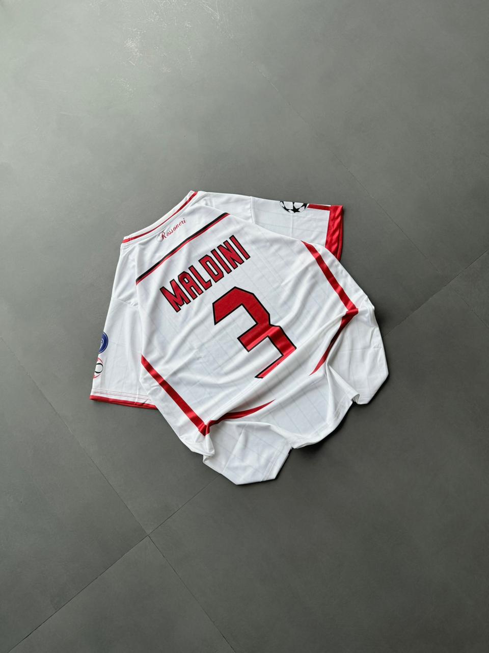 AC Milan 2006-2007 Away Jersey #3 Maldini
