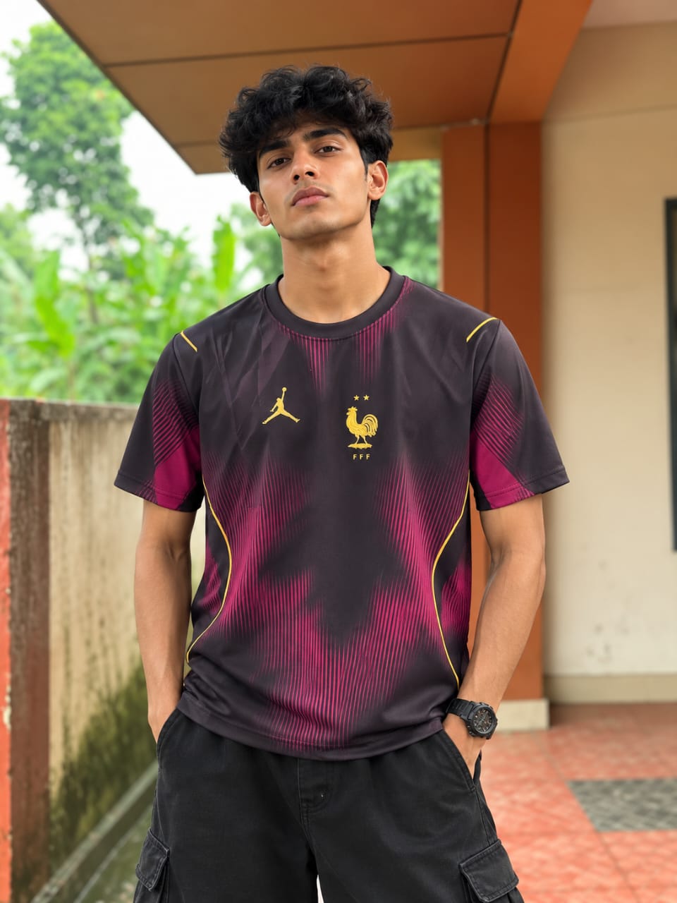 France x Jordan Soccer Jersey
