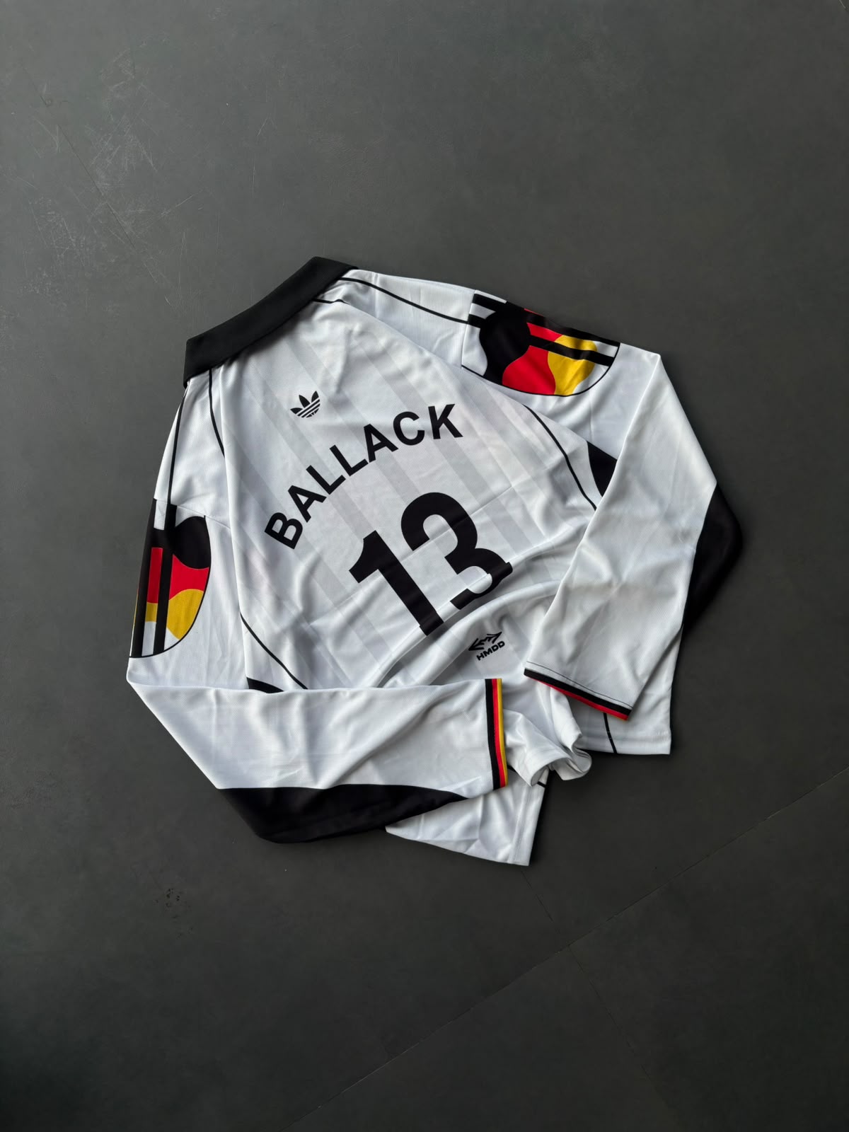 Ballack #13 Retro Adidas West Germany 1990 Home