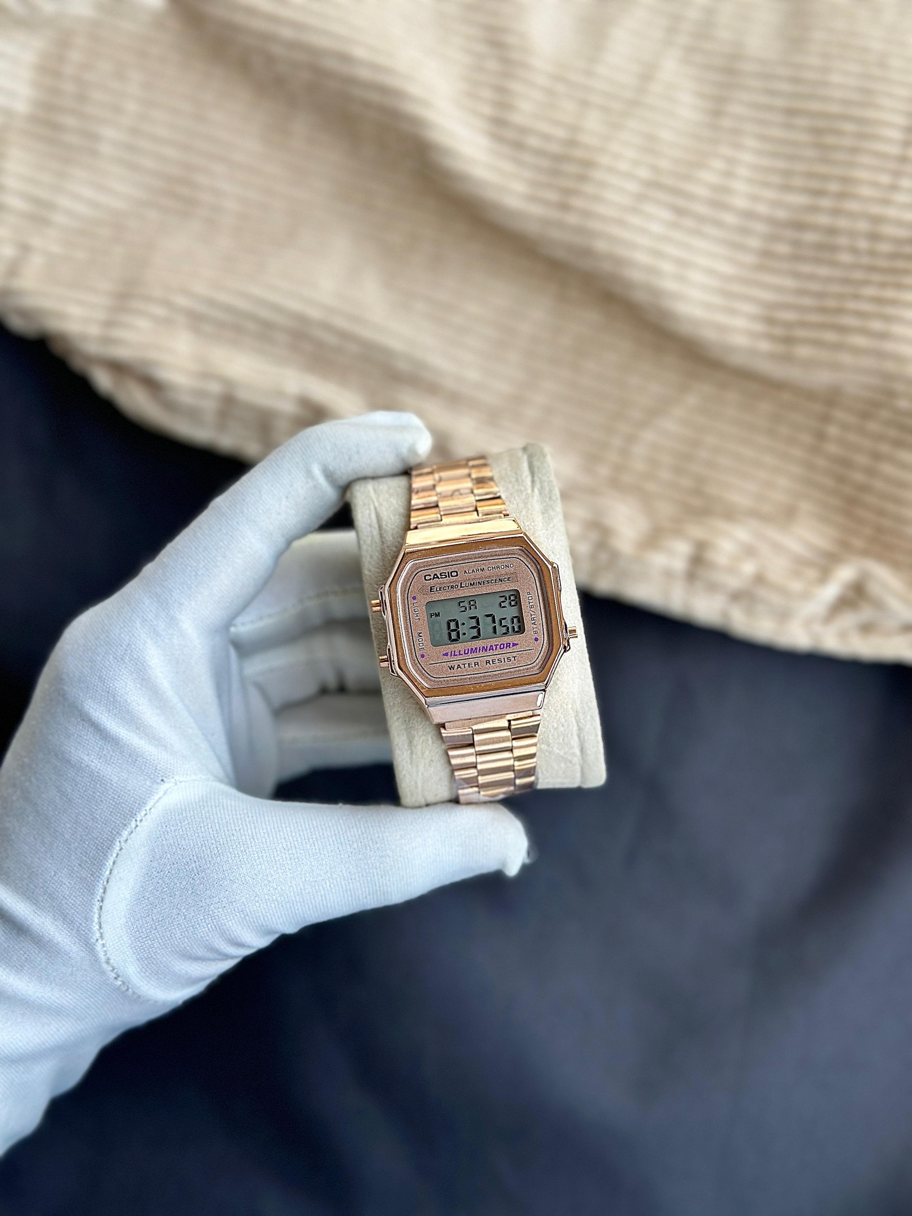 Luxe Vintage Digital Watch 💎