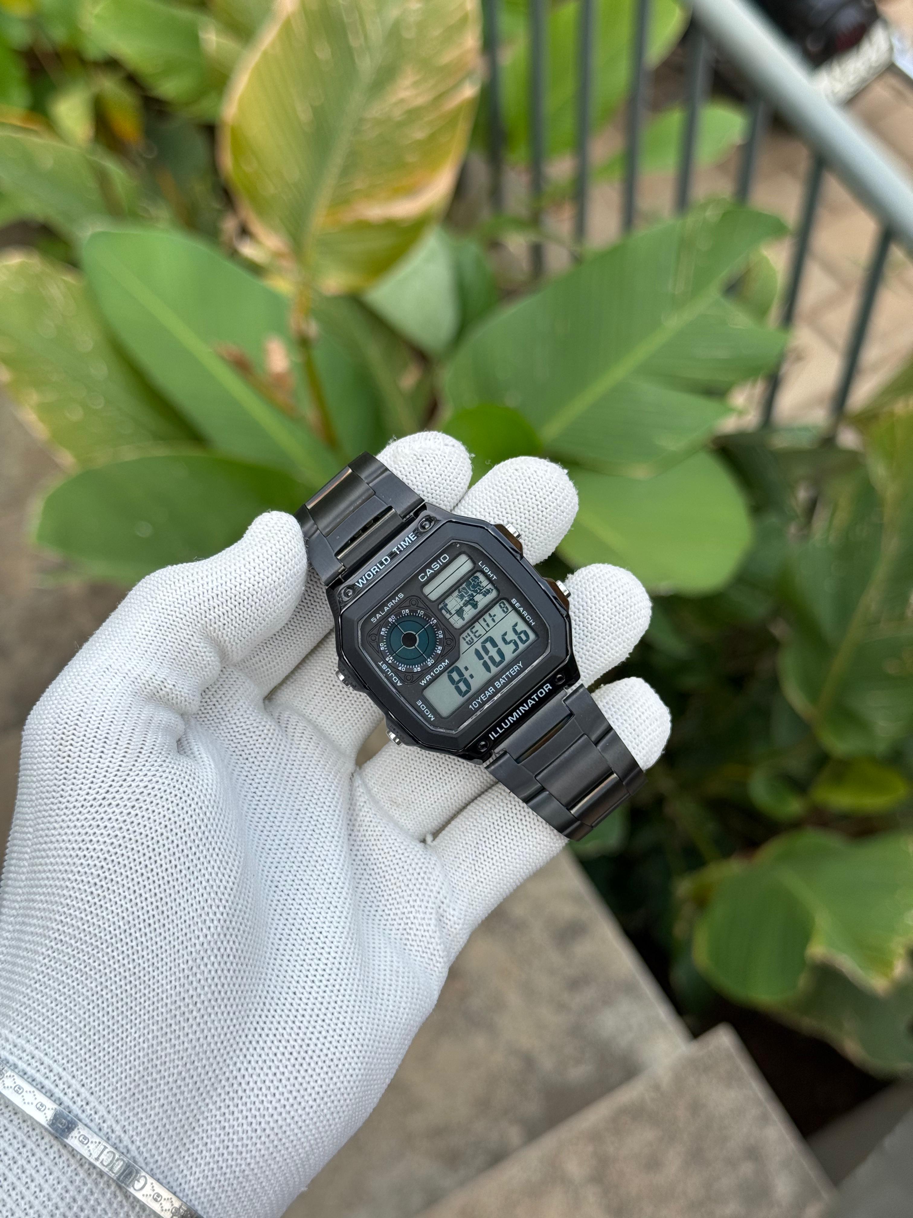 Velora World Time Digital Watch